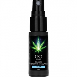 CBD SPRAY ESTIMULANTE CON FEROMONAS Y CANNABIS PARA ÉL - 15ML