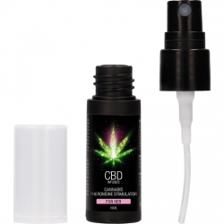 CBD SPRAY ESTIMULANTE CON FEROMONAS Y CANNABIS PARA ELLA - 15ML