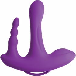 3SOME- TIPLE ESTIMULACION CON MANDO - PURPLE