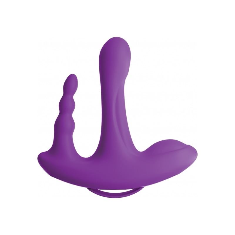 3SOME- TIPLE ESTIMULACION CON MANDO - PURPLE