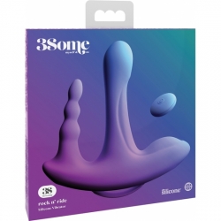 3SOME- TIPLE ESTIMULACION CON MANDO - PURPLE