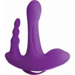 3SOME- TIPLE ESTIMULACION CON MANDO - PURPLE