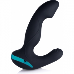 MEGA MAVERICK 10X ESTIMULADOR DE PROSTATA VIBRATORIO ROTATIVO - NEGRO