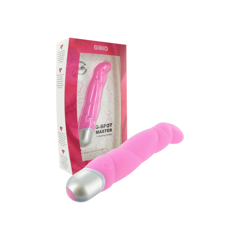 FEELZTOYS GINO VIBRADOR PUNTO G ROSA