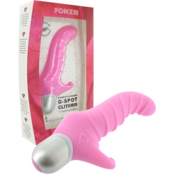 FEELZTOYS FONZIE VIBRADOR PUNTO G ROSA