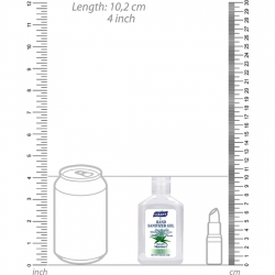 LIMPIADOR ALOE - GEL DESINFECTANTE PARA MANOS - 100ML