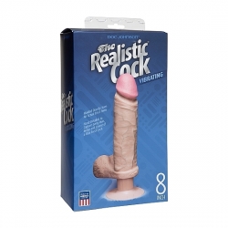 PENE REALISTICO CON VIBRADOR 20,5 CM.