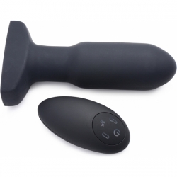 10X INFLATABLE + PLUG ANAL DE SILICONA CON VIBRADOR