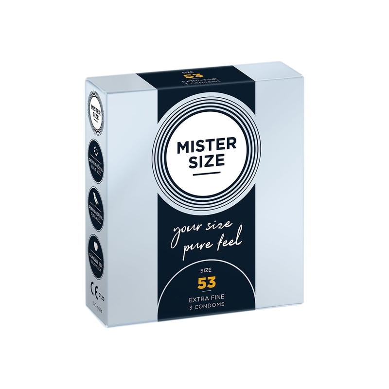 MISTER SIZE 53 (3 PACK) - EXTRA FINO