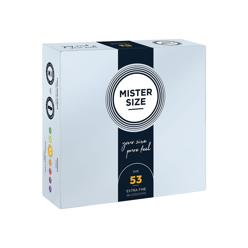 MISTER SIZE 53 (36 PACK) - EXTRA FINO, 53MM