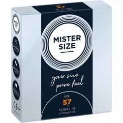 MISTER SIZE 57 (3 PACK) - NATURAL 57 CM