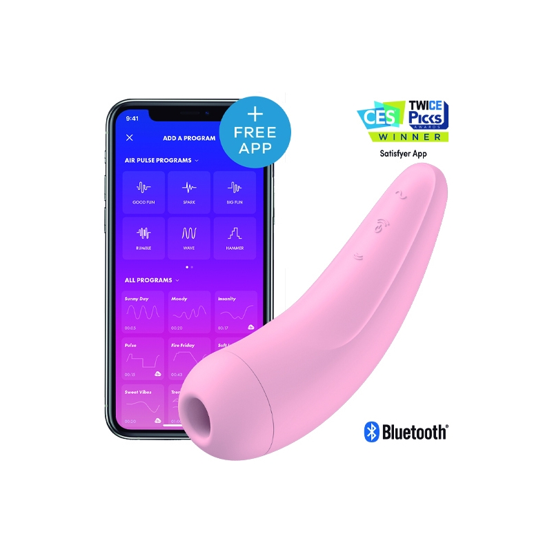 SATISFYER CURVY 2+ - ROSA