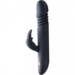 ROYAL RABBITS BUNNY THRUST - VIBRADOR RAMPANTE 10 VELOCIDADES - NEGRO