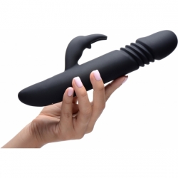 ROYAL RABBITS BUNNY THRUST - VIBRADOR RAMPANTE 10 VELOCIDADES - NEGRO