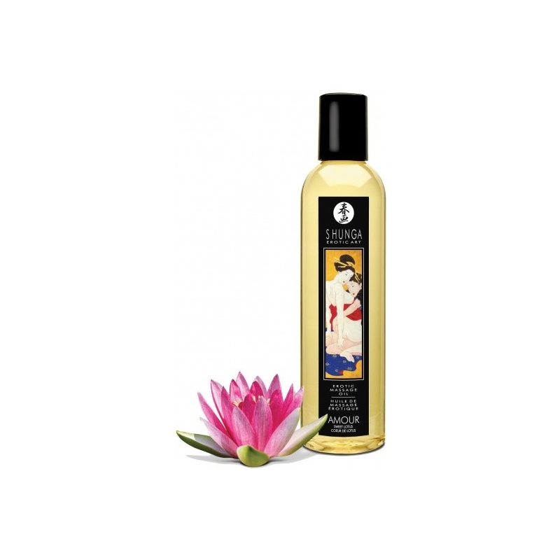 SHUNGA ACEITE DE MASAJE EROTICO AMOR