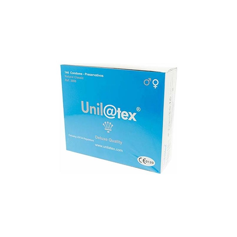 UNILATEX NATURAL PRESERVATIVOS 144UDS