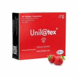 UNILATEX FRESA PRESERVATIVOS 144UDS