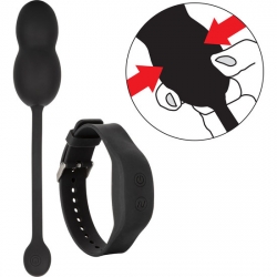 BOLAS KEGEL DE SILICONA CON CONTROL REMOTO - NEGRO