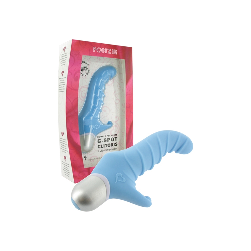 FEELZTOYS FONZIE VIBRADOR PUNTO G AZUL