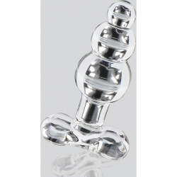 CRYSTAL JEWEL - PLUG DE CRISTAL TRANSPARENTE