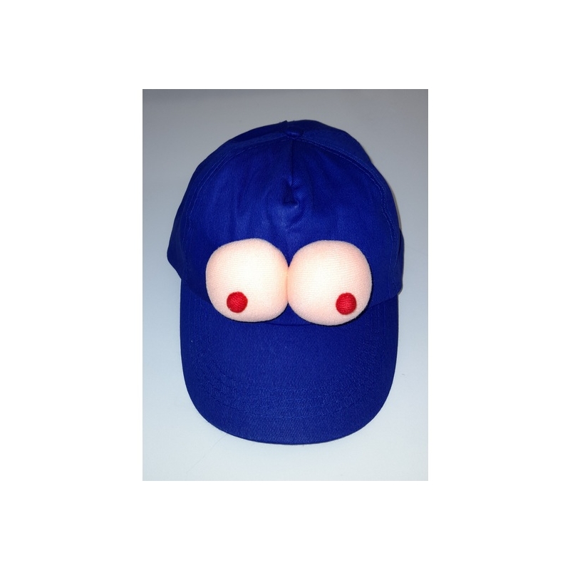 GORRA AZUL TETAS