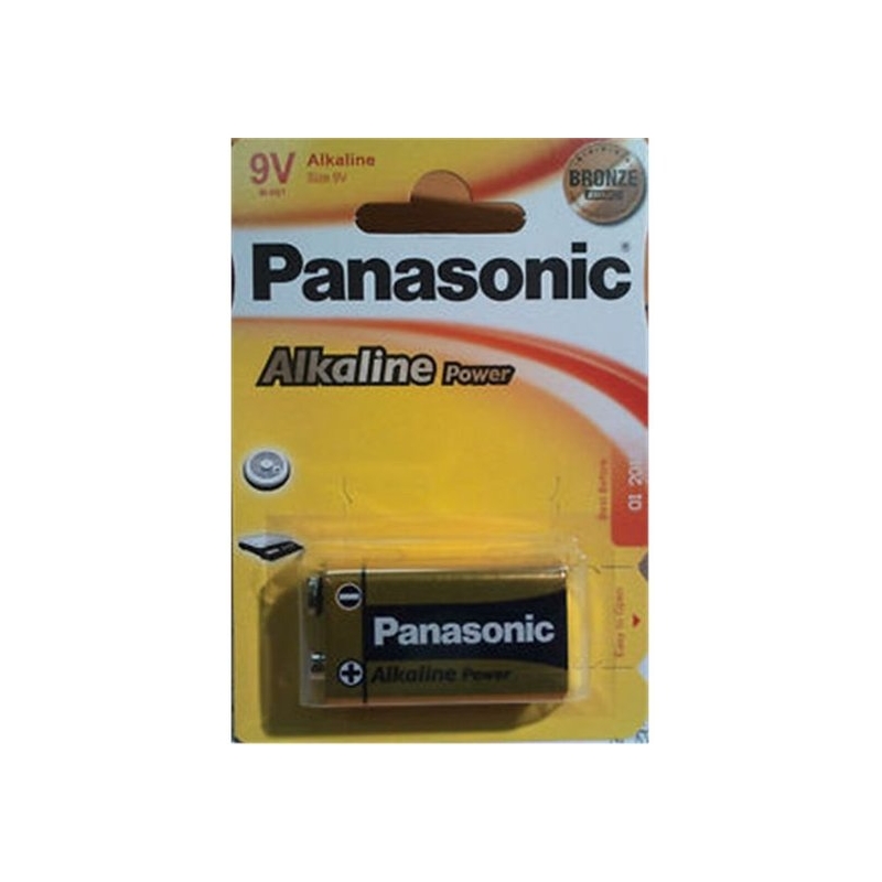 PILA 9V PANASONIC ALCALINA