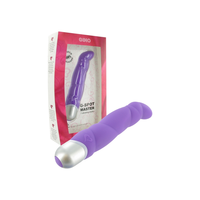 FEELZTOYS GINO VIBRADOR PUNTO G LILA