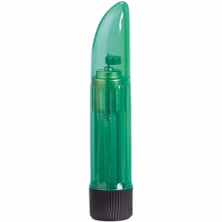 VIBRADOR DEDO DAMA TRANSPARENTE VERDE