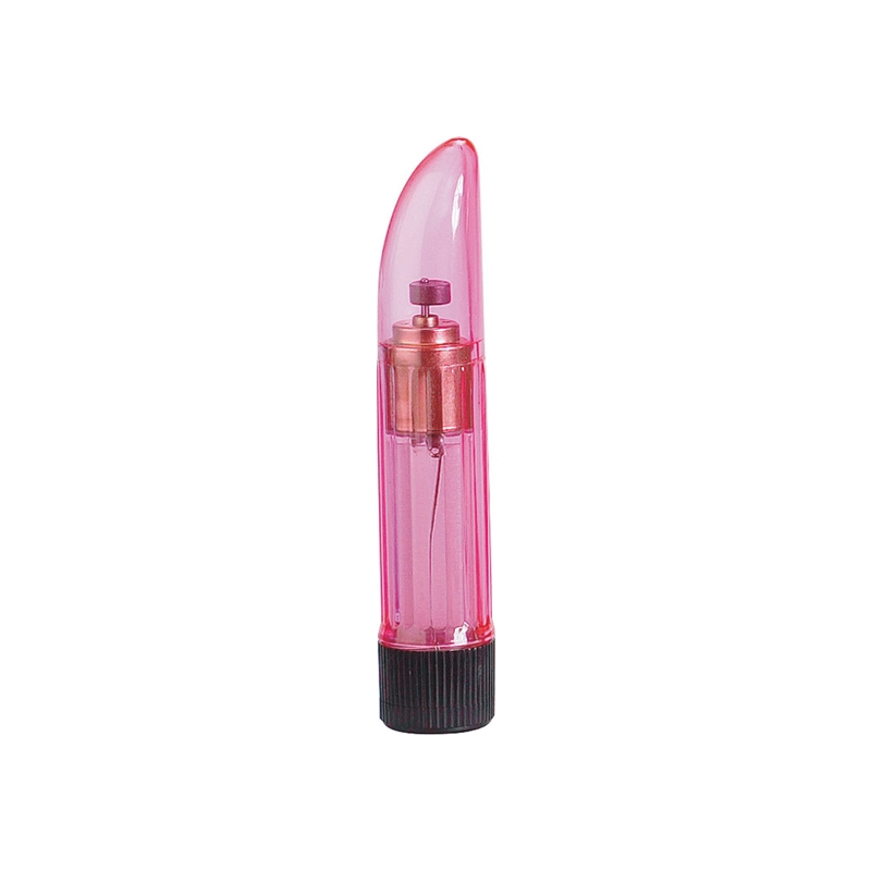 VIBRADOR DEDO DAMA TRANSPARENTE ROSA