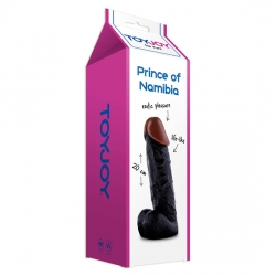 PRINCIPE DE NAMIBIA NEGRO PENE 20 CM.