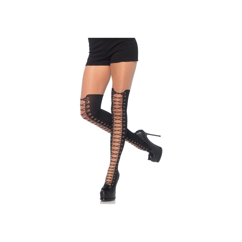 LEG AVENUE MEDIAS CON ENCAJE AUTOHADESIVAS BOOT