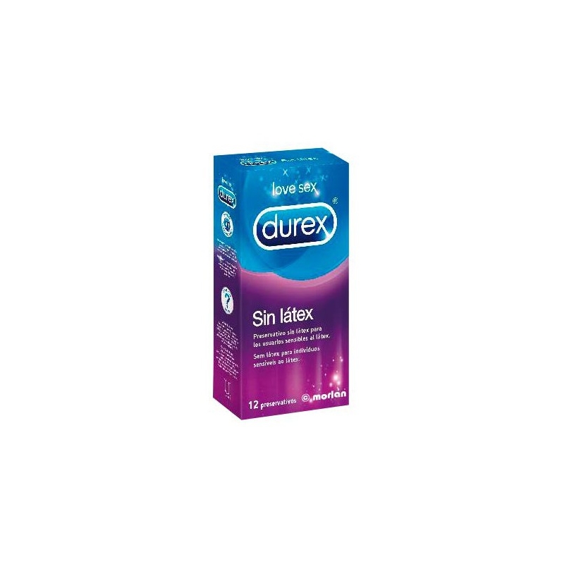 DUREX PRESERVATIVOS SIN LATEX 12 UDS