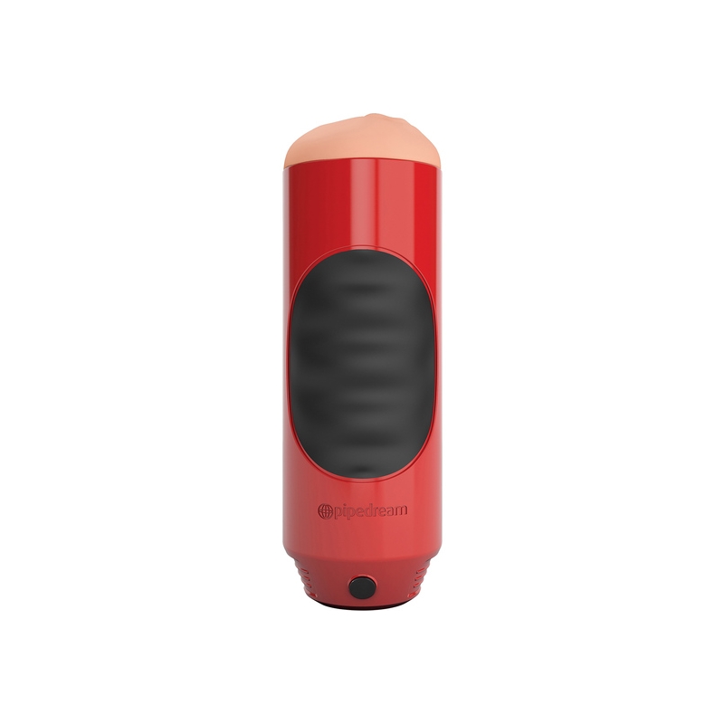 PDX MEGA GRIP MASTURBADOR MASCULINO BOCA ROJO