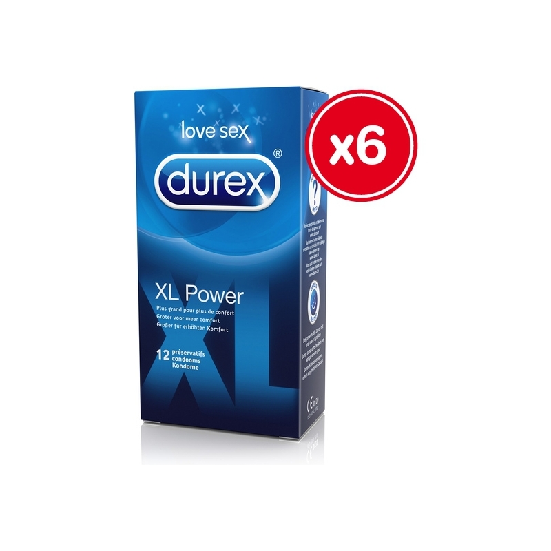 DUREX XL POWER 12 UDS (6 CAJAS)