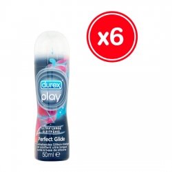 DUREX PLAY PERFECT GLIDE 50 ML (6 UDS)