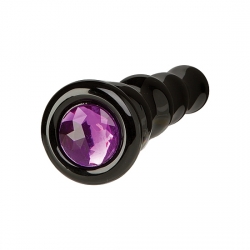 UNIQUE PLUG ANAL DE CRISTAL NEGRO