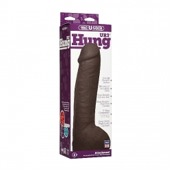 UR3 HUNG PENE REALISTICO NEGRO