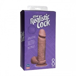 PENE REALISTICO UR3 25,5 CM MARRÓN