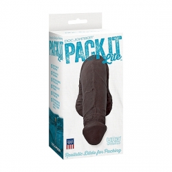 PACK IT LITE PENE REALÍSTICO NEGRO