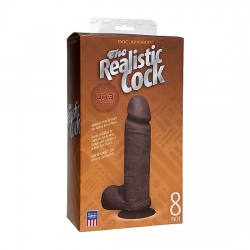 THE REALISTIC PENE REALISTICO UR3 NEGRO 21CM