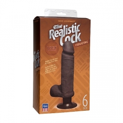 THE REALISTIC COCK UR3 PENE REALISTICO CON VIBRADOR 15 CM NEGRO