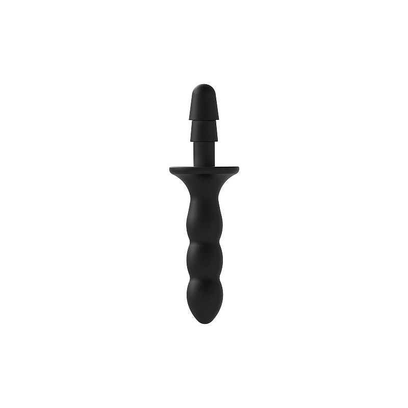 VAC-U-LOCK PLUG ANAL BLACK HANDLE