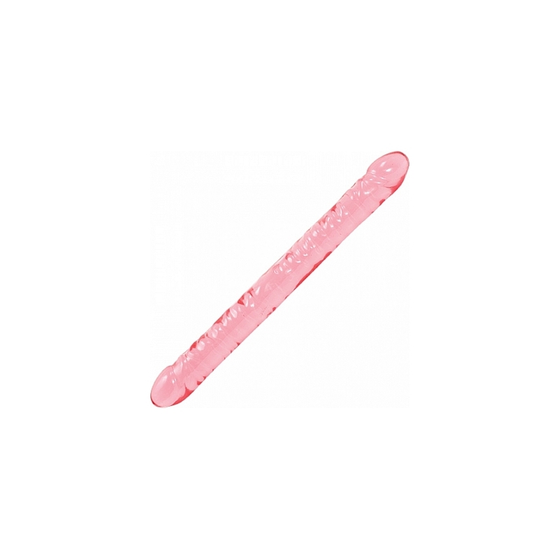 PENE DOBLE GELATINA 45 CM ROSA