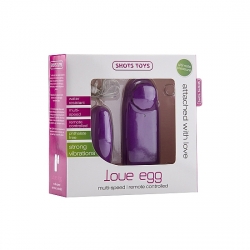 LOVE EGG - HUEVO VIBRADOR MORADO