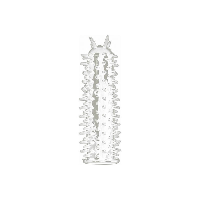 SPIKY FUNDA PENE TRANSPARENTE