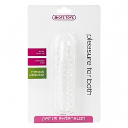 SPIKY FUNDA PENE TRANSPARENTE