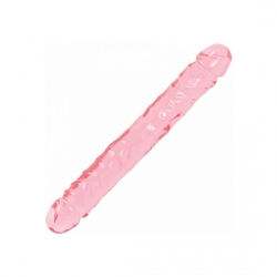 CRYSTAL JELLIES PENE DOBLE 30 CM. ROSA