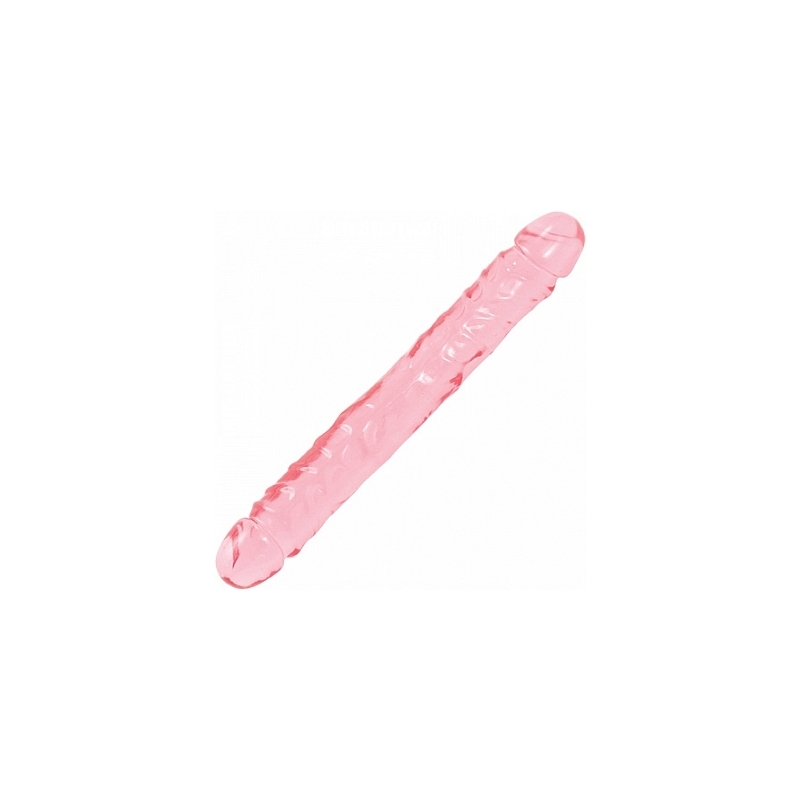 CRYSTAL JELLIES PENE DOBLE 30 CM. ROSA