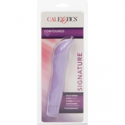 CONTOURED VIBRADOR PUNTO G MORADO