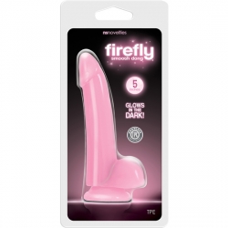 FIREFLY GLOWING DONG 5" PINK